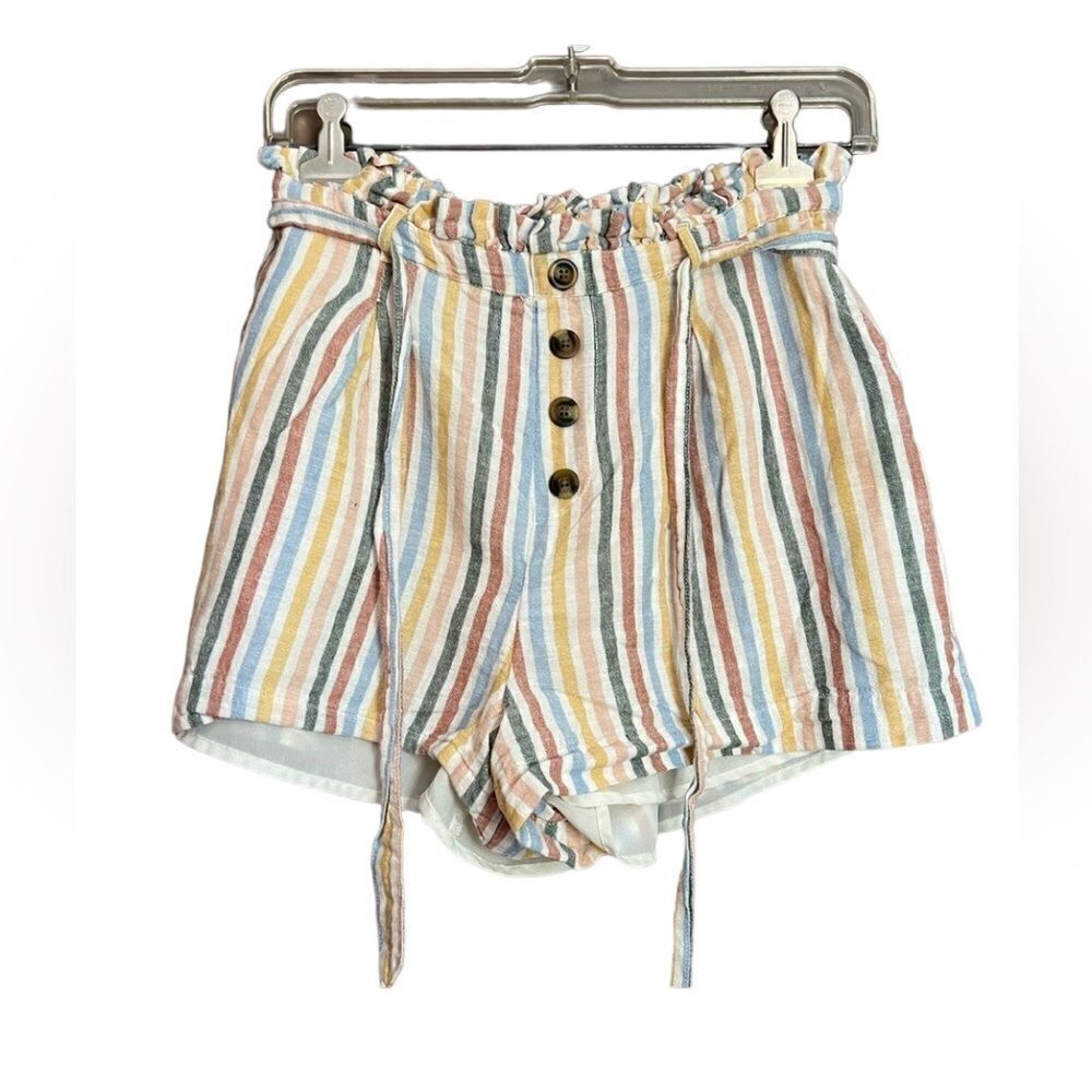 3 for $30! American eagle striped linen blend shorts‎